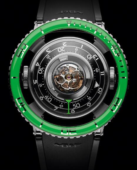 MB&F HM7 AQUAPOD TI GREEN 70.TGL.B HOROLOGICAL MACHINE N.7 Replica Watch